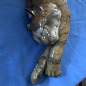 “Cat Nap” Bronze Sculpture by Joshua Tobey